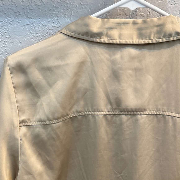 H&M Light Gold Blouse - Picture 8 of 16